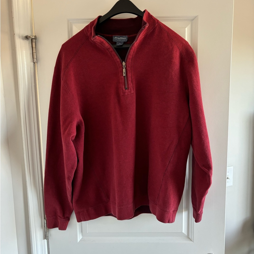 Tommy Bahama quarter zip sweatshirt.  Men’s XLT.